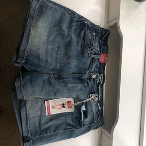 Levi Strauss High Waisted Jean Shorts
